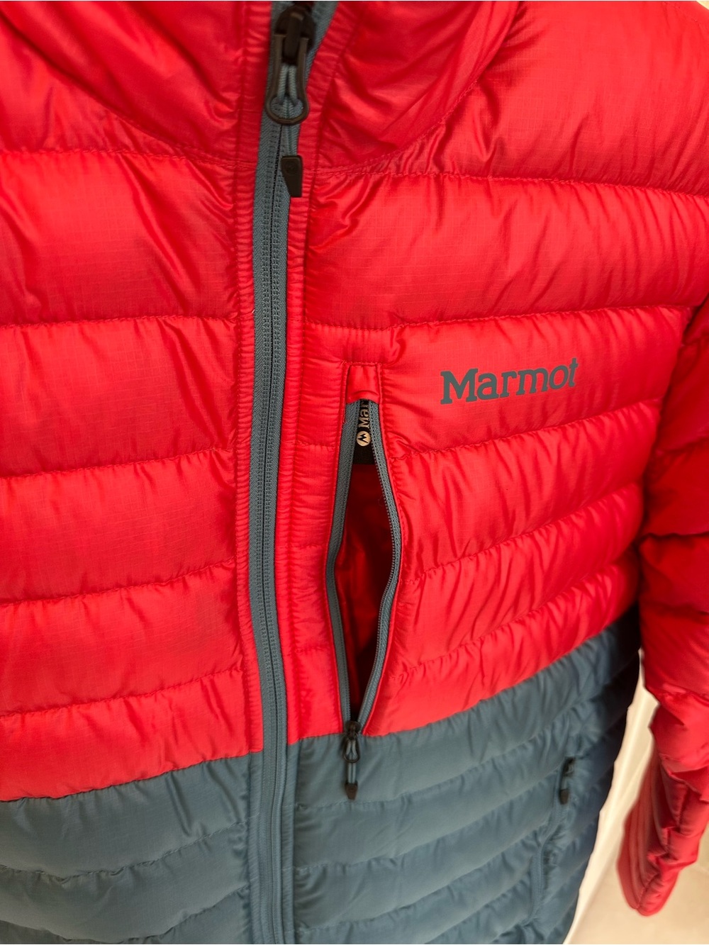 NWT Men’s Marmot Highlander Down Jacket size M - Picture 2 of 8